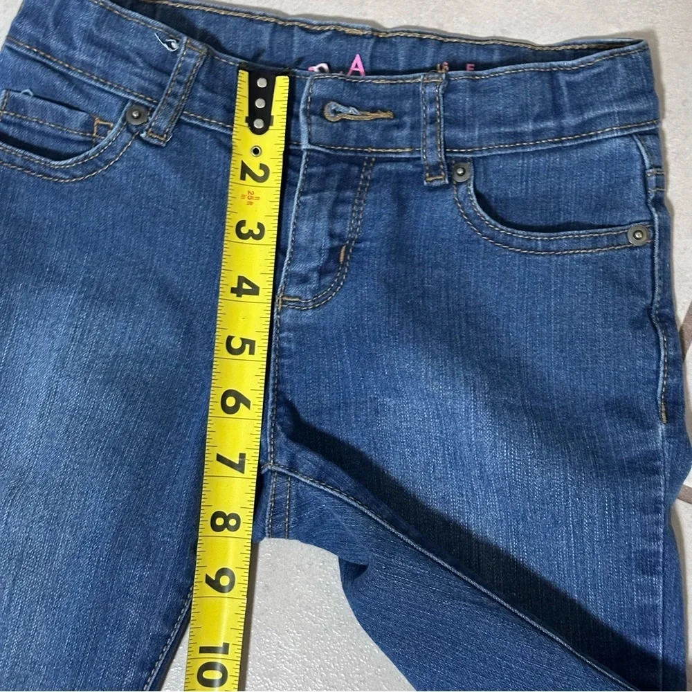 Children’s Place Kids Girls Streetwear Denim Blue Skinny Jeans size 8 .‎